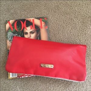 Steve Madden - Big Coral Foldover Clutch
